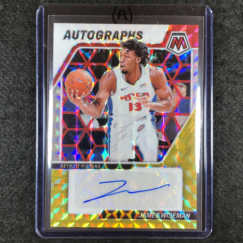 2023-24 Mosaic JAMES WISEMAN Base Auto Choice #WSM (A)