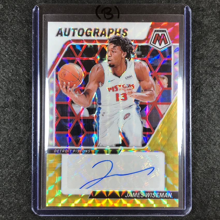 2023-24 Mosaic JAMES WISEMAN Base Auto Choice #WSM (B)