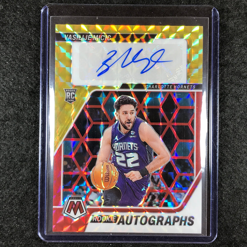 2023-24 Mosaic VASILIJE MICIC Base Rookie Auto Choice #MIC