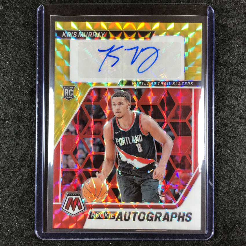 2023-24 Mosaic KRIS MURRAY Base Rookie Auto Choice #MUR