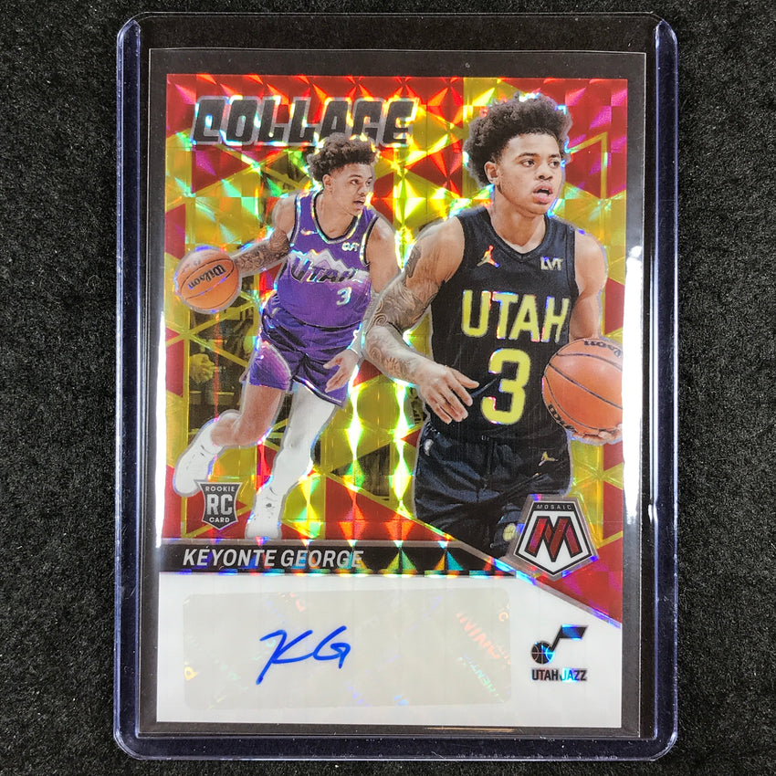 2023-24 Mosaic KEYONTE GEORGE Collage Rookie Auto Choice #GOR