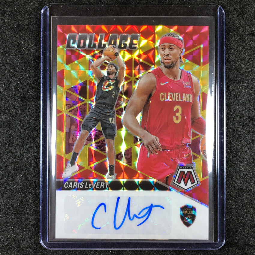 2023-24 Mosaic CARIS LEVERT Collage Auto Choice #LEV