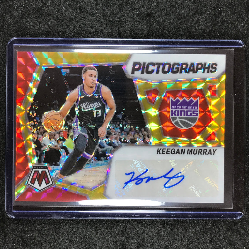 2023-24 Mosaic KEEGAN MURRAY Pictographs Auto Choice #MUR