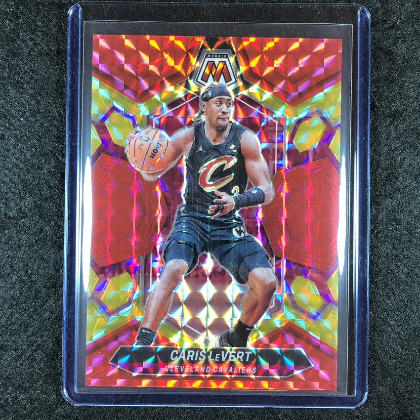 2023-24 Mosaic CARIS LEVERT Base Red Yellow Fusion Choice 63/75 #46