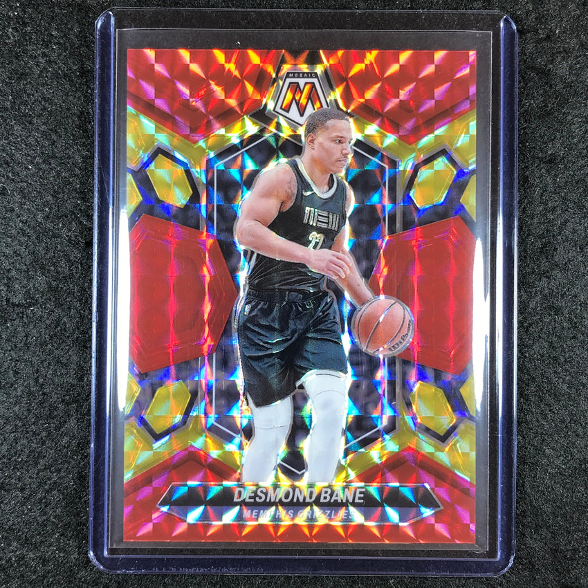 2023-24 Mosaic DESMOND BANE Base Red Yellow Fusion Choice 72/75 #57