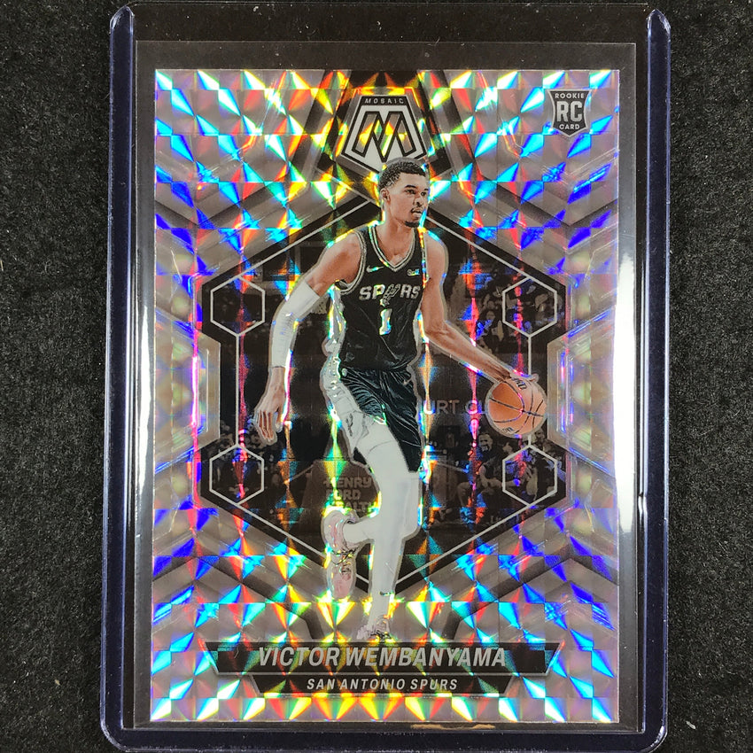 2023-24 Mosaic VICTOR WEMBANYAMA Rookie Base Mosaic #238