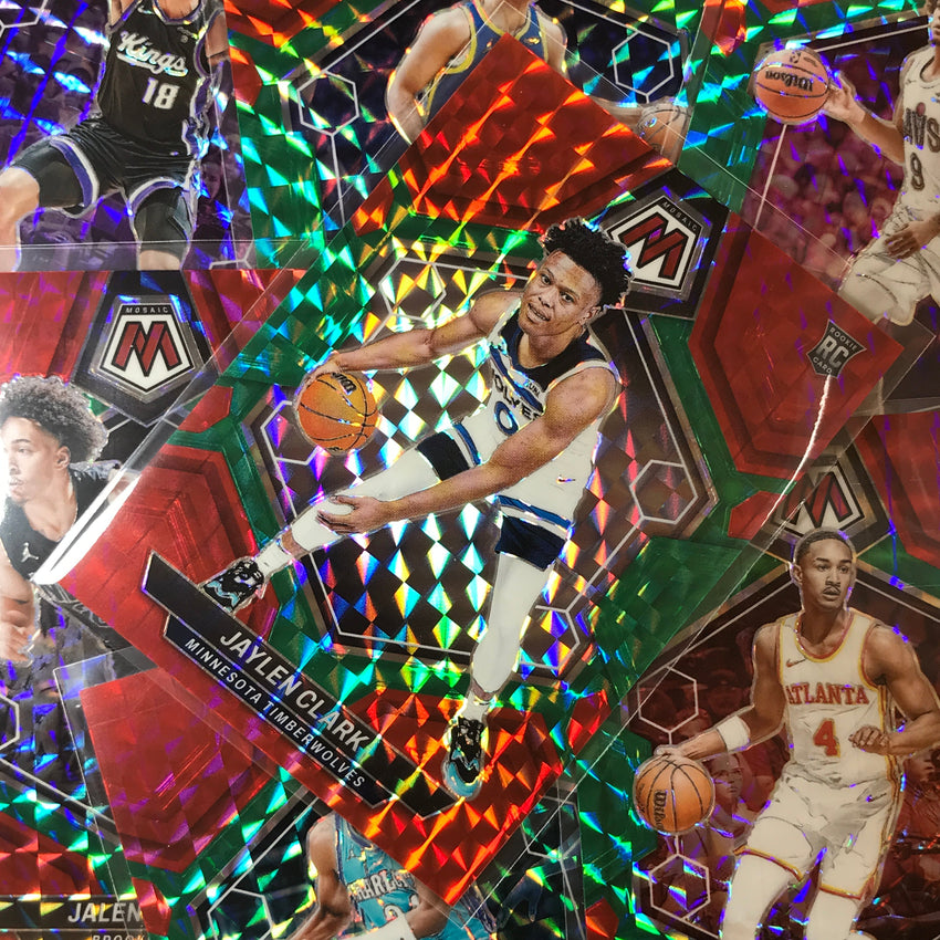 2023-24 Mosaic MARCUS SASSER Rookie Base Red Green Choice #229