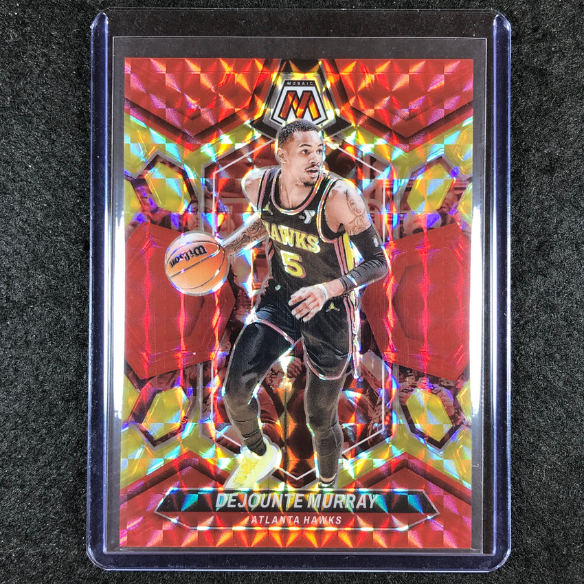 2023-24 Mosaic DEJOUNTE MURRAY Base Red Yellow Fusion Choice 37/75 #134