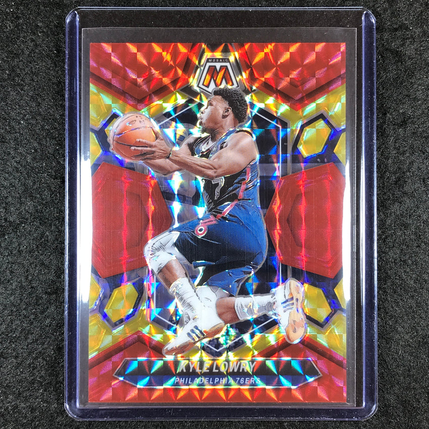 2023-24 Mosaic KYLE LOWRY Base Red Yellow Fusion Choice 50/75 #161