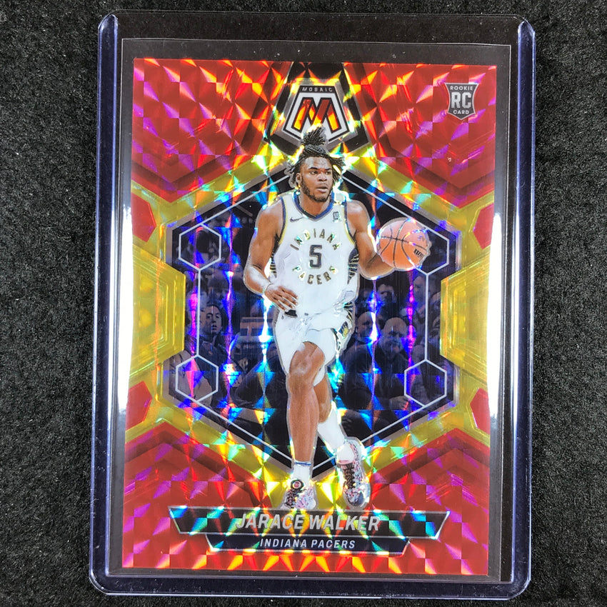 2023-24 Mosaic JARACE WALKER Rookie Red Yellow Fusion Choice 10/75 #210