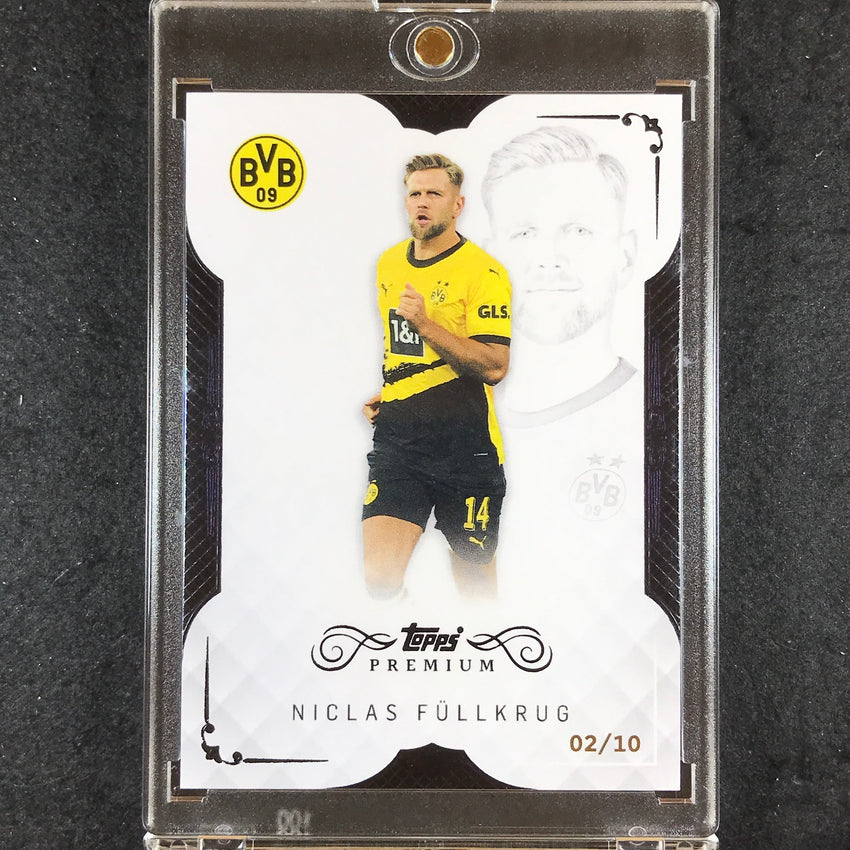 2023-24 Topps Premium Borussia Dortmund NICLAS FULLKRUG Base Black 2/10