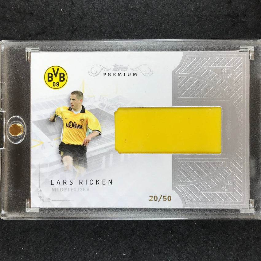 2023-24 Topps Premium Borussia Dortmund LARS RICKEN Stadium Relic 20/50