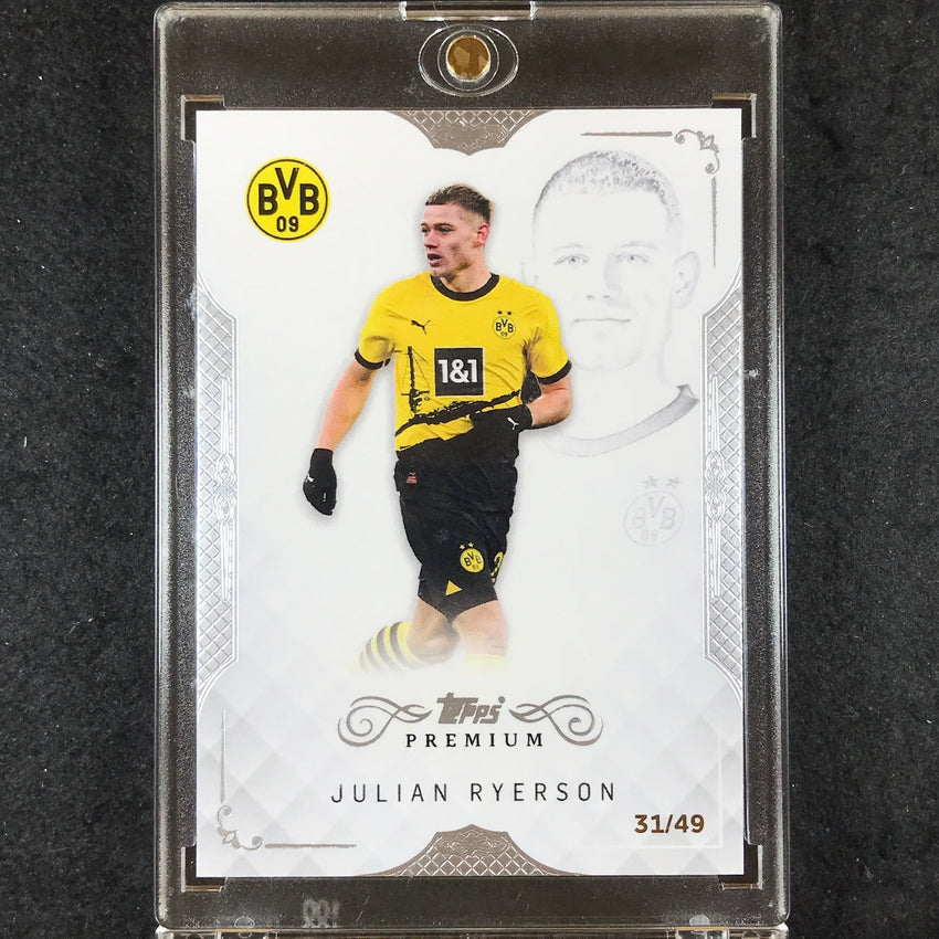 2023-24 Topps Premium Borussia Dortmund JULIAN RYERSON Base 31/49