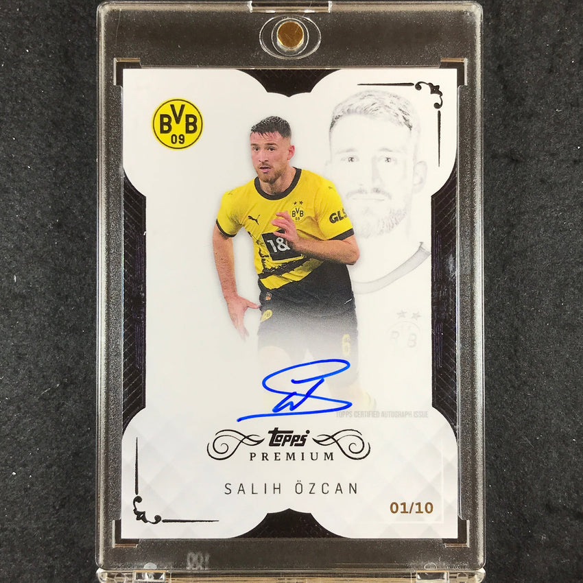 2023-24 Topps Premium Borussia Dortmund SALIH OZCAN Premium Auto Black 1/10