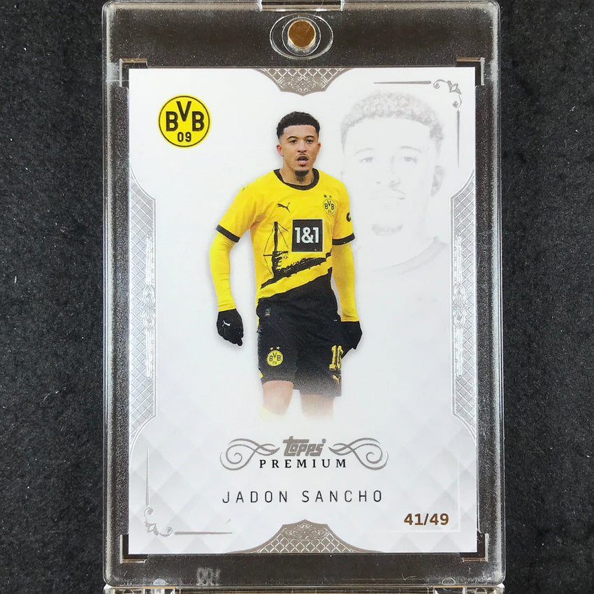 2023-24 Topps Premium Borussia Dortmund JADON SANCHO Base 41/49