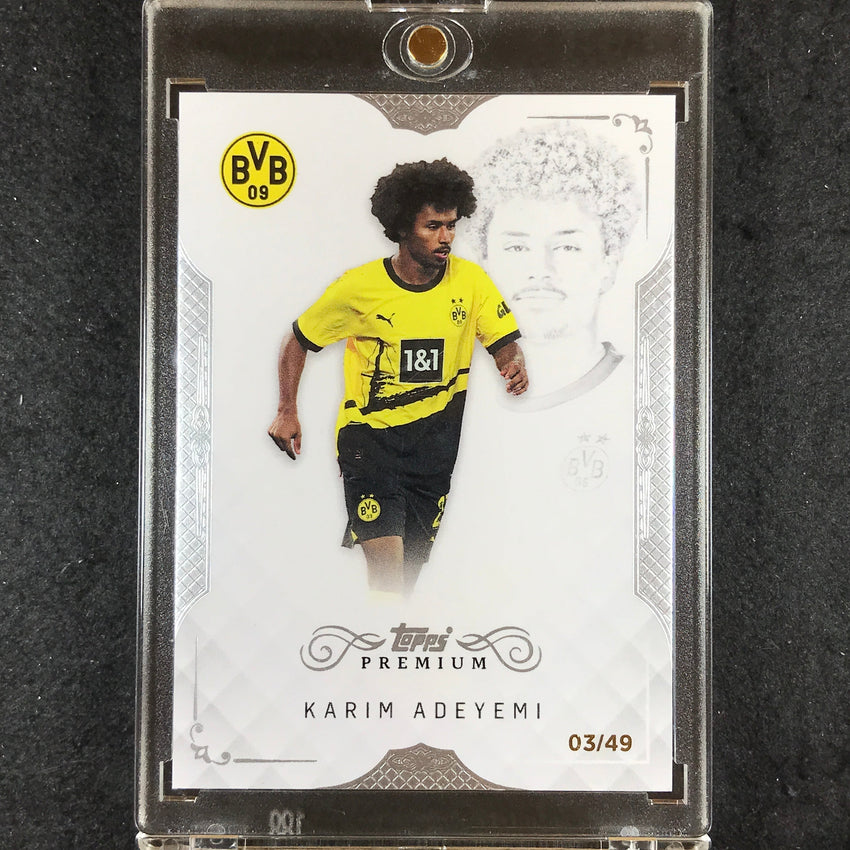 2023-24 Topps Premium Borussia Dortmund KARIM ADEYEMI Base 3/49