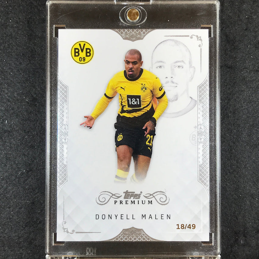 2023-24 Topps Premium Borussia Dortmund DONYELL MALEN Base 18/49
