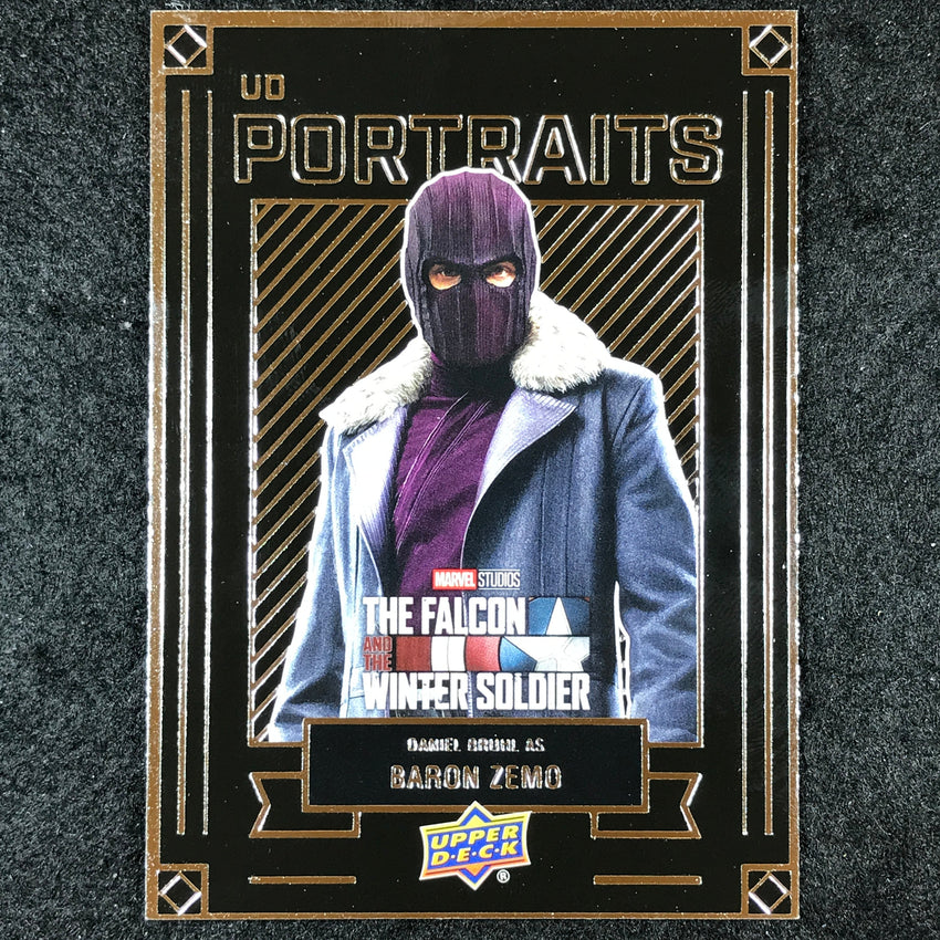 2024 Marvel Studios Series 1 Disney+ BARON ZEMO UD Portraits Base #6