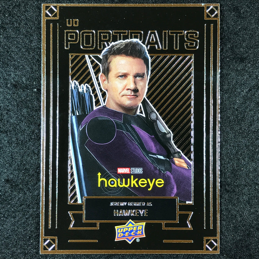 2024 Marvel Studios Series 1 Disney+ HAWKEYE UD Portraits Base #8