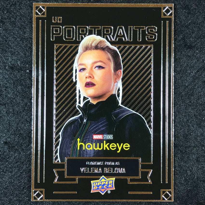 2024 Marvel Studios Series 1 Disney+ YELENA BELOVA UD Portraits Base #13