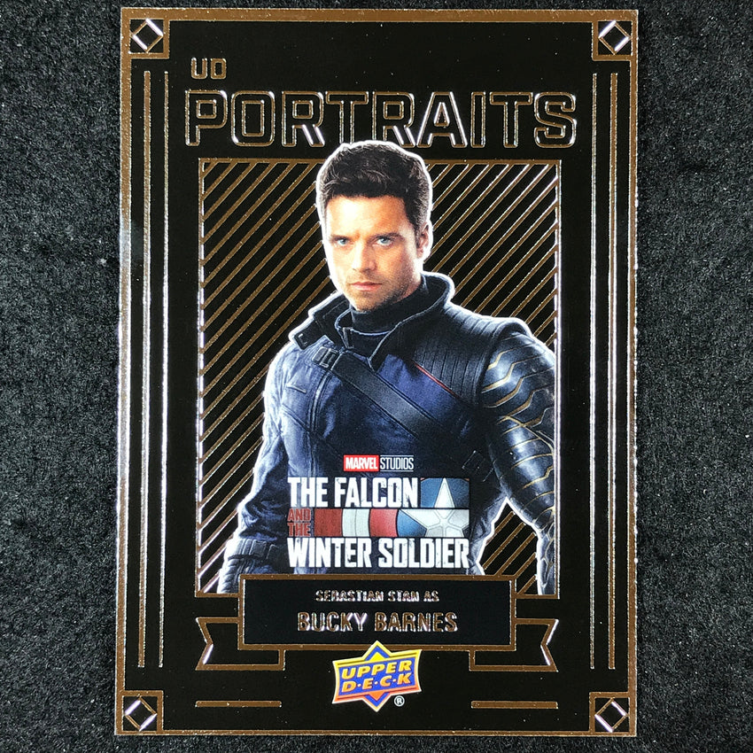 2024 Marvel Studios Series 1 Disney+ BUCKY BARNES UD Portraits Base #15