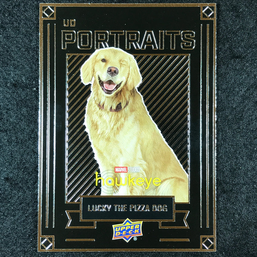 2024 Marvel Studios Series 1 Disney+ LUCKY THE PIZZA DOG UD Portraits Base #17