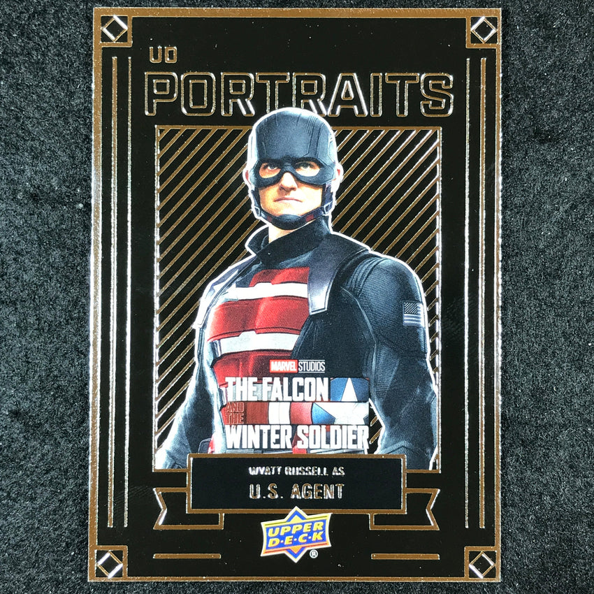 2024 Marvel Studios Series 1 Disney+ U.S. AGENT UD Portraits Base #21