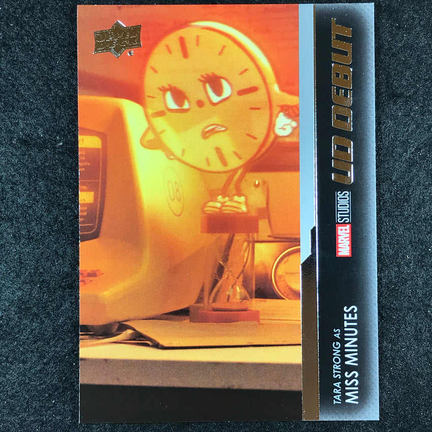 2024 Marvel Studios Series 1 Disney+ MISS MINUTES Base UD Debut #111