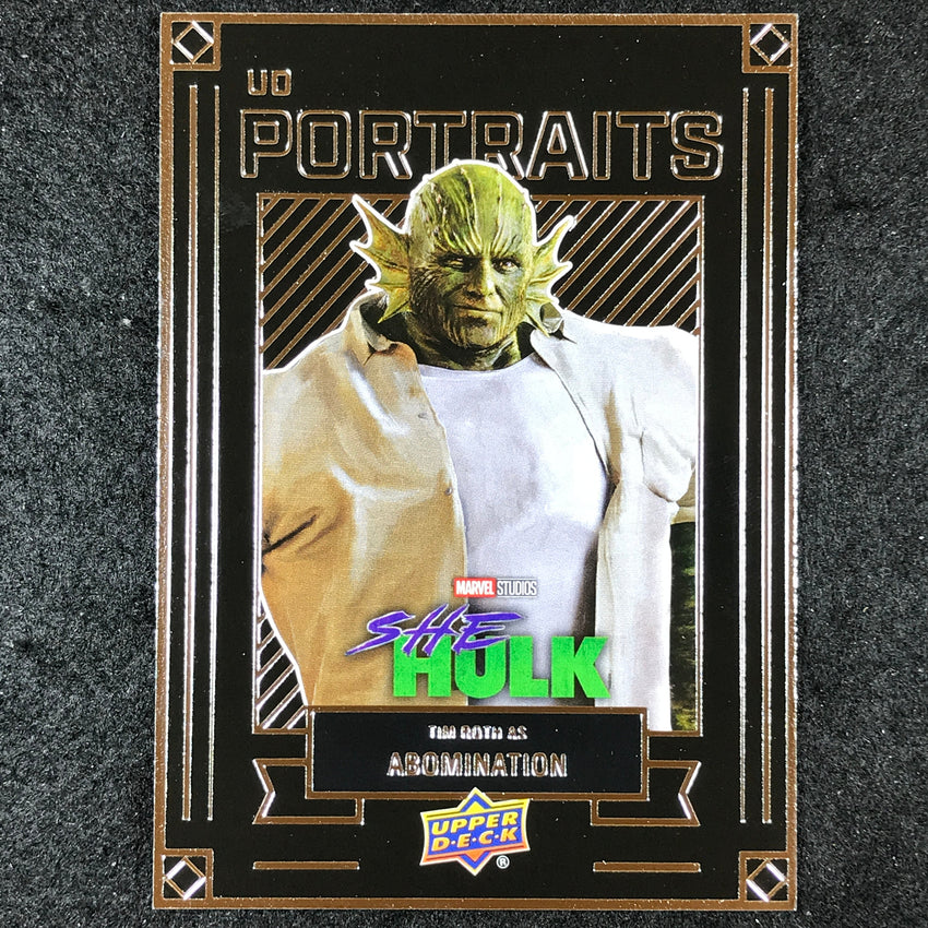 2024 Marvel Studios Series 1 Disney+ ABOMINATION UD Portraits Base #29