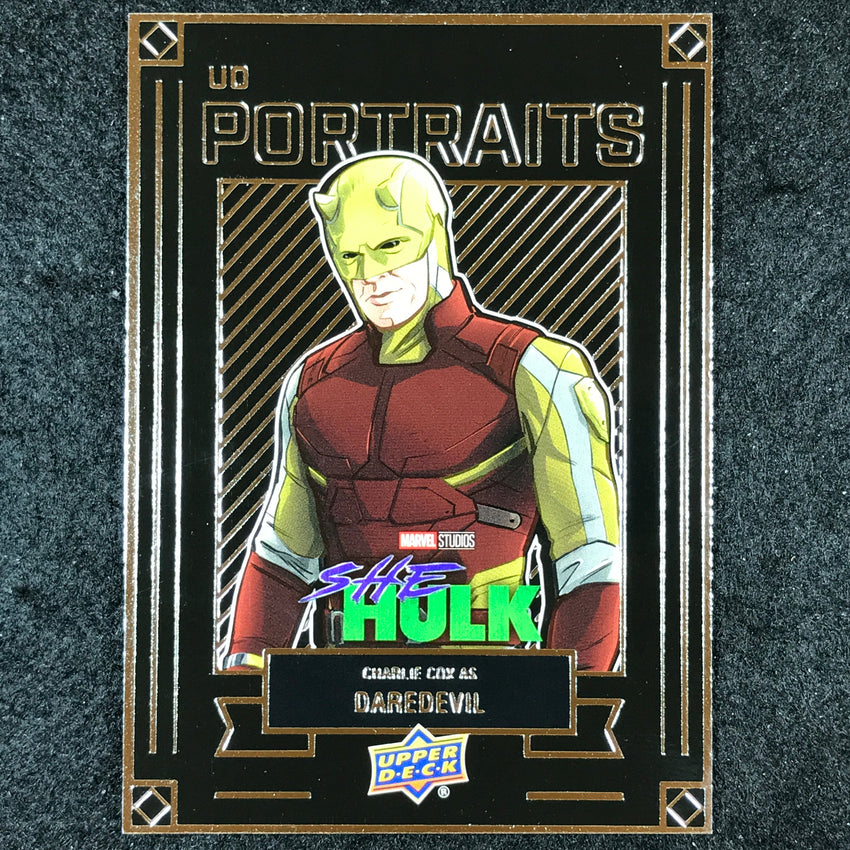 2024 Marvel Studios Series 1 Disney+ DAREDEVIL UD Portraits Base #30