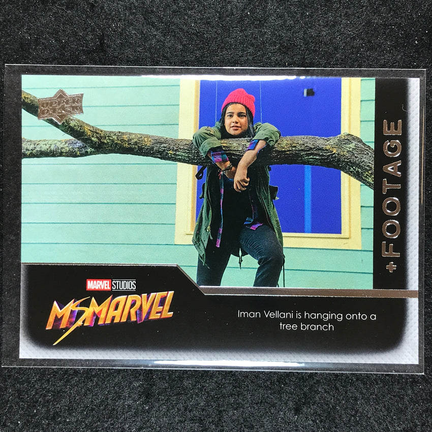 2024 Marvel Studios Series 1 Disney+ IMAN VELLANI +Footage Base #11
