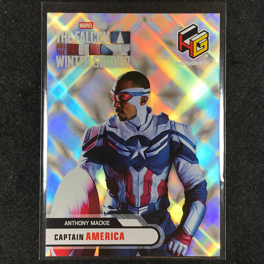 2024 Marvel Studios Series 1 Disney+ CAPTAIN AMERICA HoloGrFx Base #10