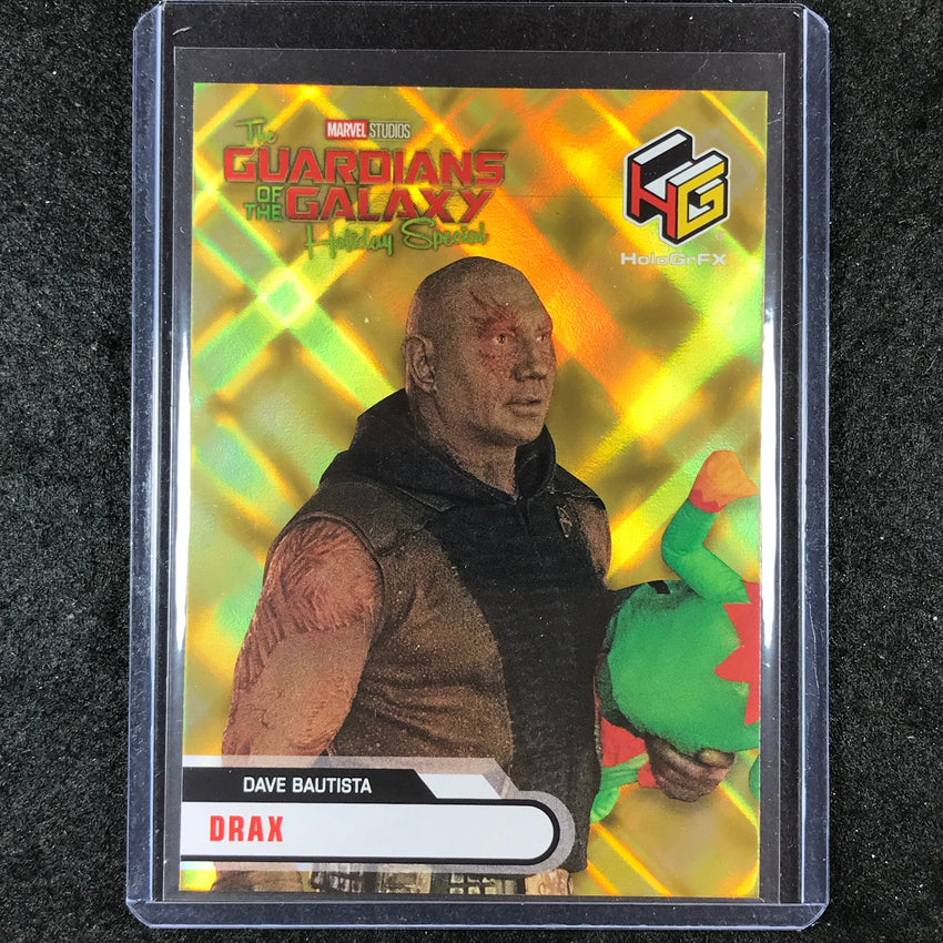 2024 Marvel Studios Series 1 Disney+ DRAX HoloGrFx Gold #26