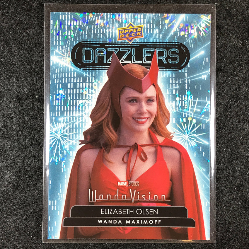 2024 Marvel Studios Series 1 Disney+ WANDA MAXIMOFF Dazzlers Blue #12