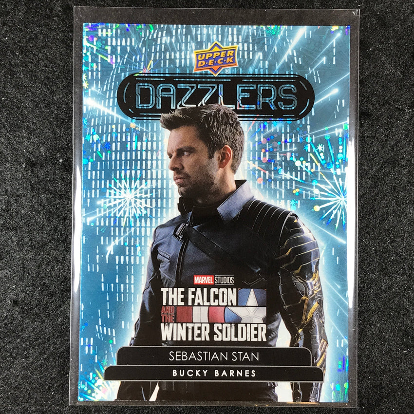 2024 Marvel Studios Series 1 Disney+ BUCKY BARNES Dazzlers Blue #27