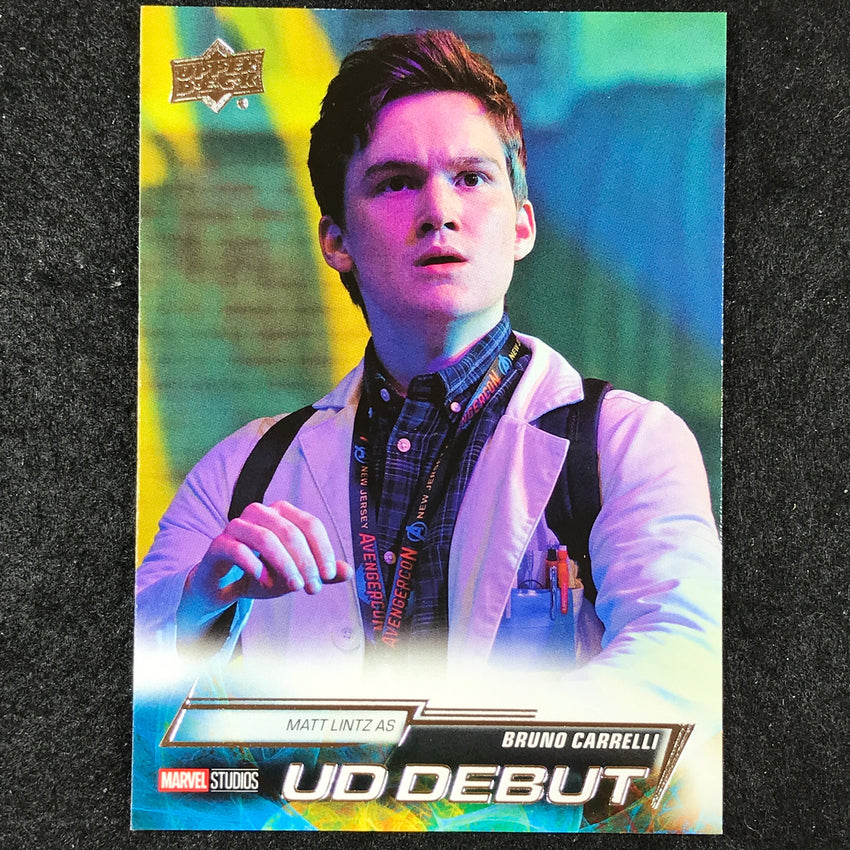2024 Marvel Studios Series 1 Disney+ BRUNO CARRELLI Base UD Debut #121