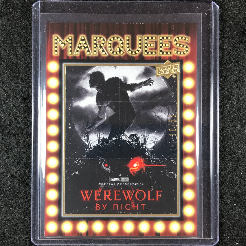 2024 Marvel Studios Series 1 Disney+ WEREWOLF BY NIGHT Marquees Gold 10/65 #5