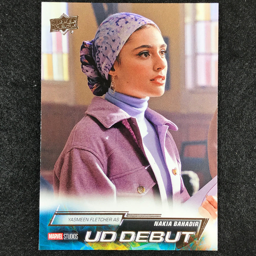 2024 Marvel Studios Series 1 Disney+ NAKIA BAHADIR Base UD Debut #122