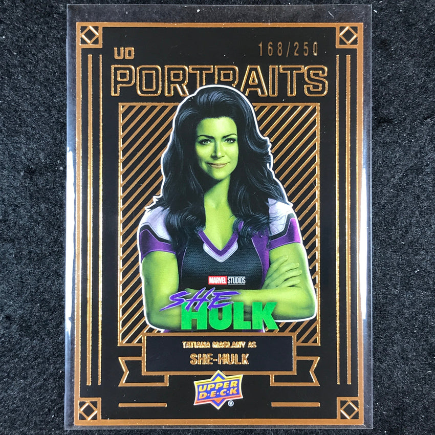 2024 Marvel Studios Series 1 Disney+ SHE-HULK UD Portraits Bronze 168/250