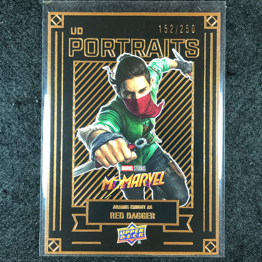 2024 Marvel Studios Series 1 Disney+ RED DAGGER UD Portraits Bronze 152/250