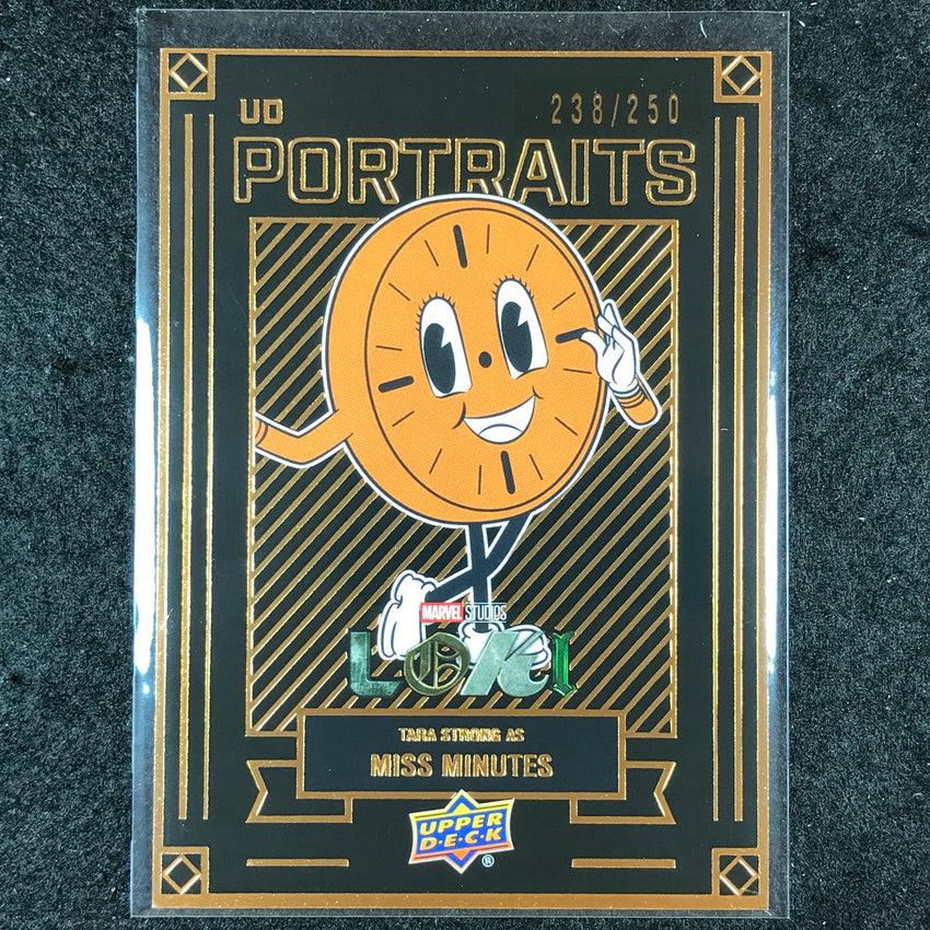 2024 Marvel Studios Series 1 Disney+ MISS MINUTES UD Portraits Bronze 238/250