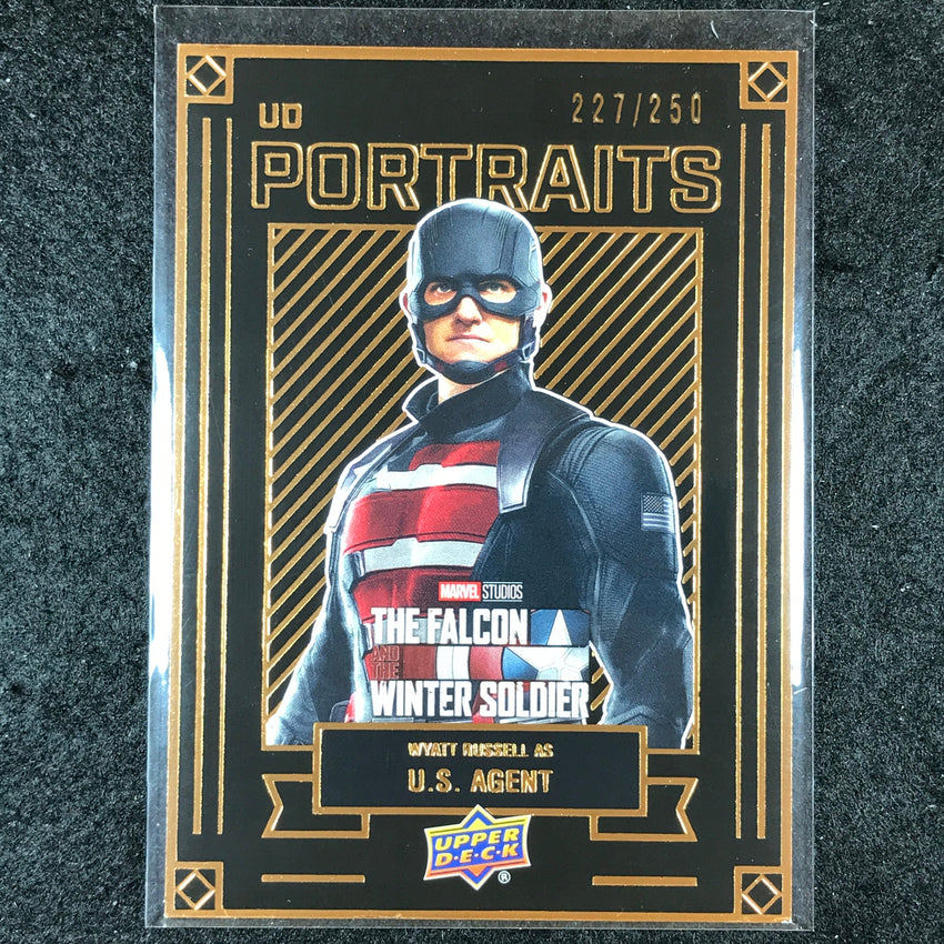 2024 Marvel Studios Series 1 Disney+ U.S. AGENT UD Portraits Bronze 227/250