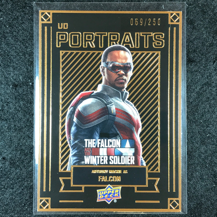 2024 Marvel Studios Series 1 Disney+ FALCON UD Portraits Bronze 69/250