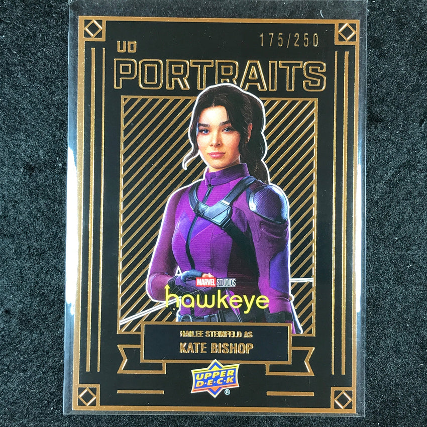 2024 Marvel Studios Series 1 Disney+ KATE BISHOP UD Portraits Bronze 175/250