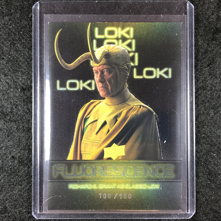 2024 Marvel Studios Series 1 Disney+ CLASSIC LOKI Fluorescence Gold 106/150