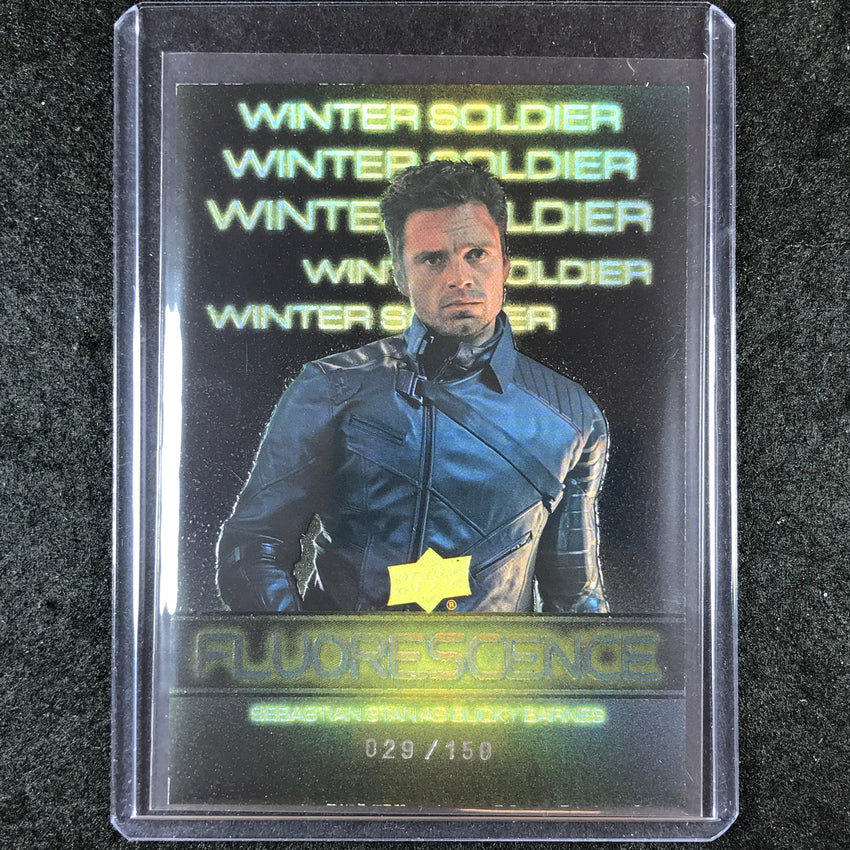 2024 Marvel Studios Series 1 Disney+ BUCKY BARNES Fluorescence Gold 29/150