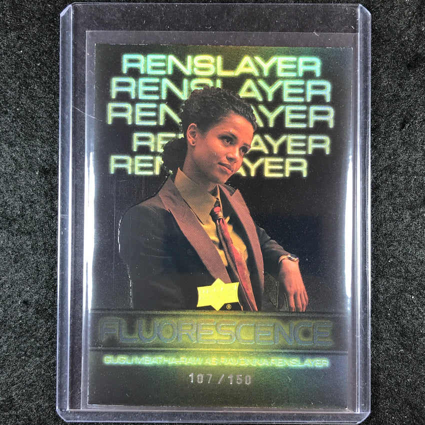 2024 Marvel Studios Series 1 Disney+ RAVONNA RENSLAYER Fluorescence Gold 107/150