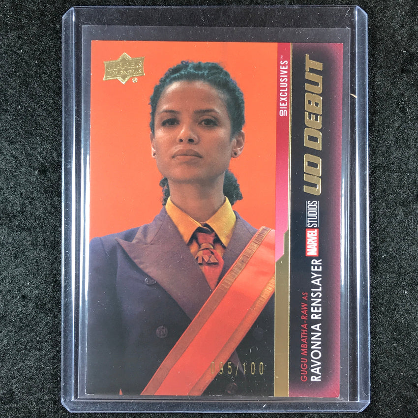 2024 Marvel Studios Series 1 Disney+ RAVONNA RENSLAYER UD Exclusives 95/100 #112