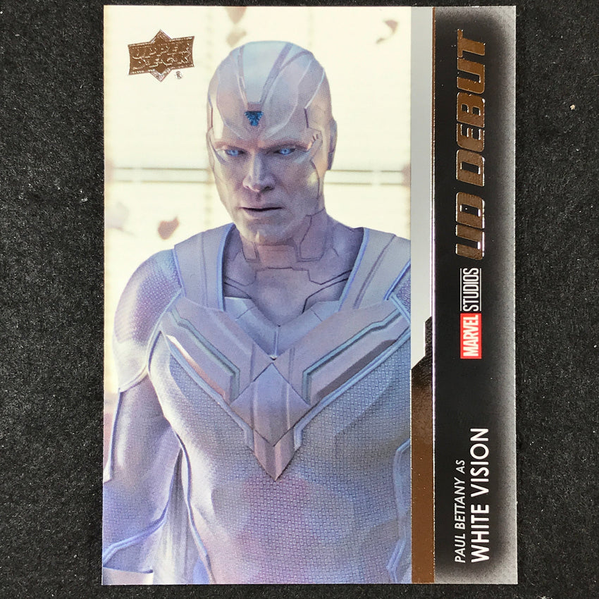 2024 Marvel Studios Series 1 Disney+ WHITE VISION Base UD Debut #102