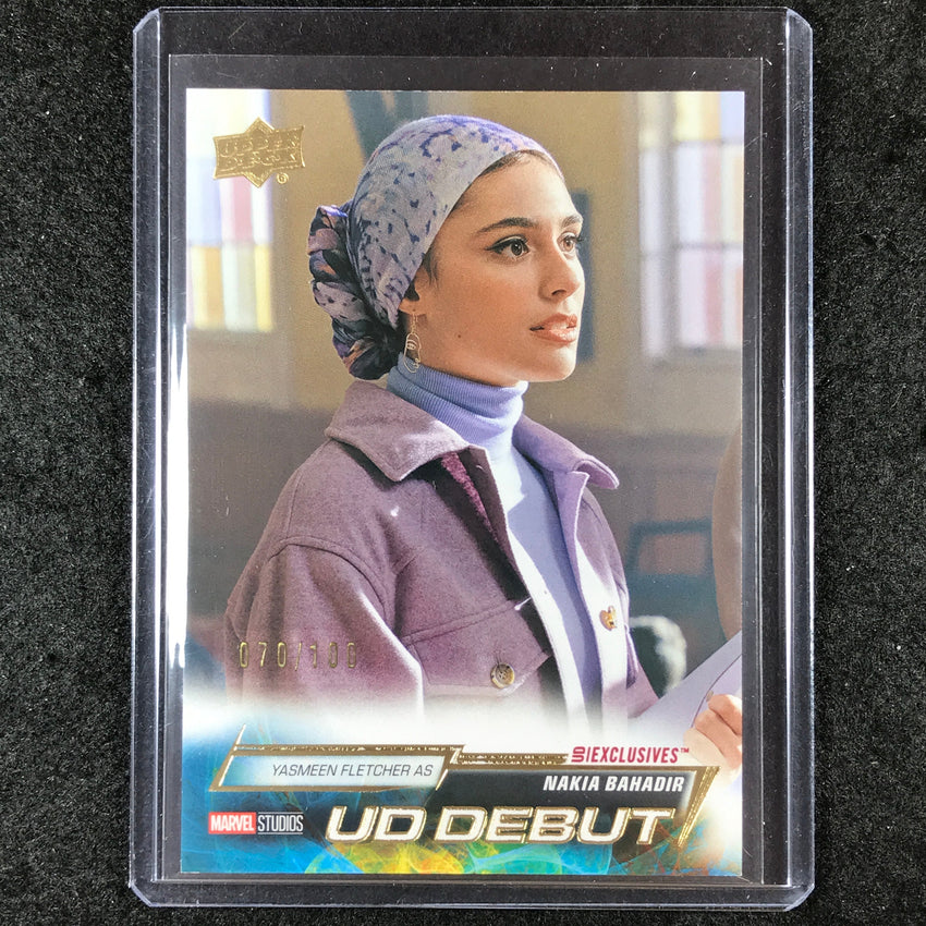 2024 Marvel Studios Series 1 Disney+ NAKIA BAHADIR UD Exclusives 70/100 #122